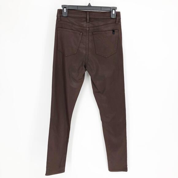 JOE'S JEANS Womens Charlie Skinny Ankle Jeans 28 US 6 Brown High Rise NWOT - Picture 7 of 11